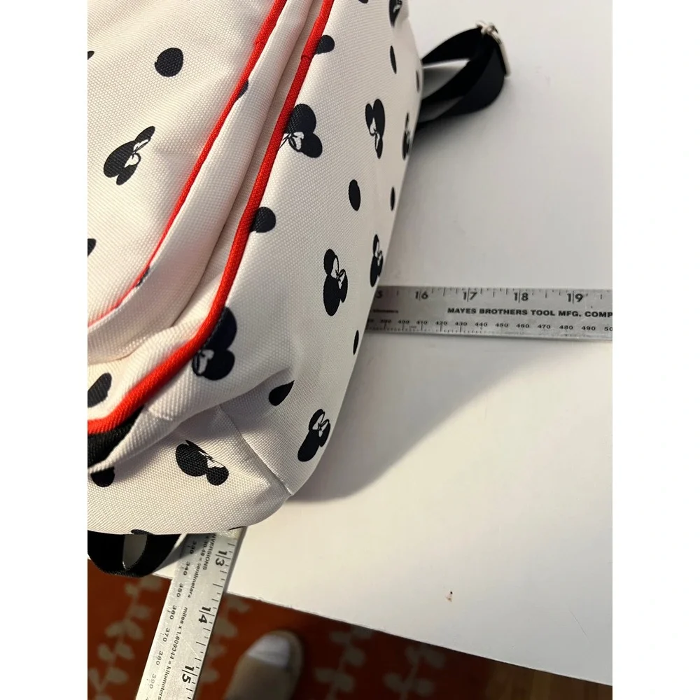 Disney Baby Minnie Mouse Diaper Bag Backpack Polka Dot Bow NWT Stroller Straps